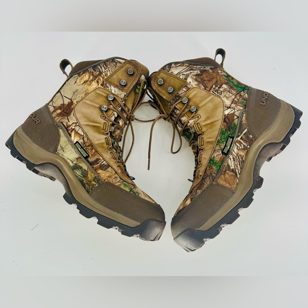 Under Armour Brow Tine Hunting Boots Waterproof GoreTex 800g Insulate Mens 8 EXC - Picture 5 of 7